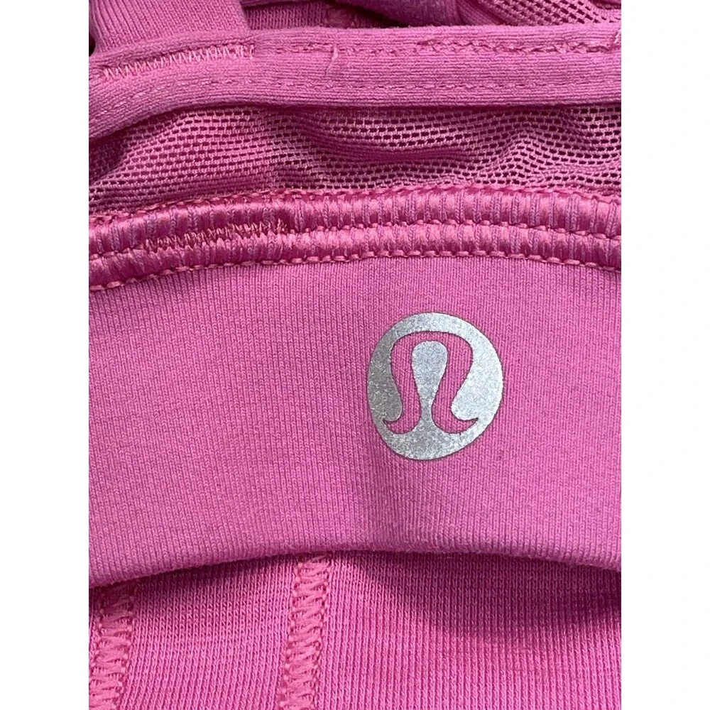 Lululemon Energy Bra Size 8 B/C Cup Magenta Glow MGLO 00101